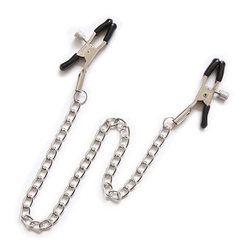 BDSM Leather Choker Set