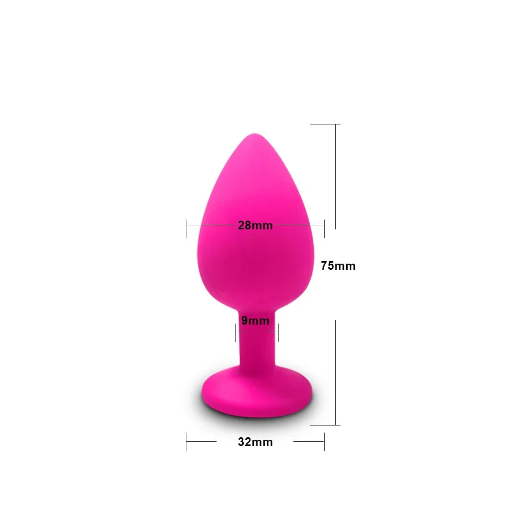 4pcs Silicone Anal Plugs