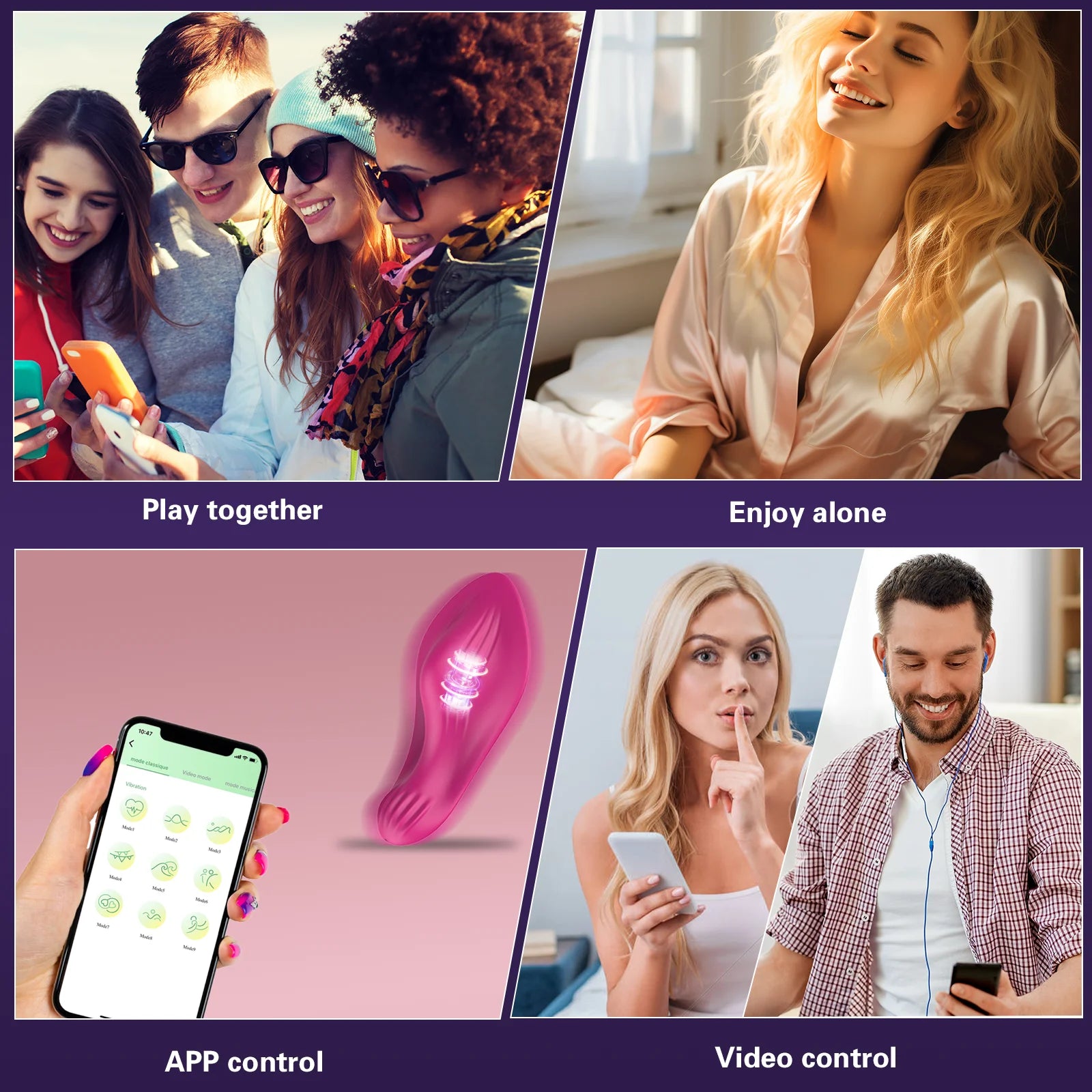 Wearable Bluetooth Vibrator