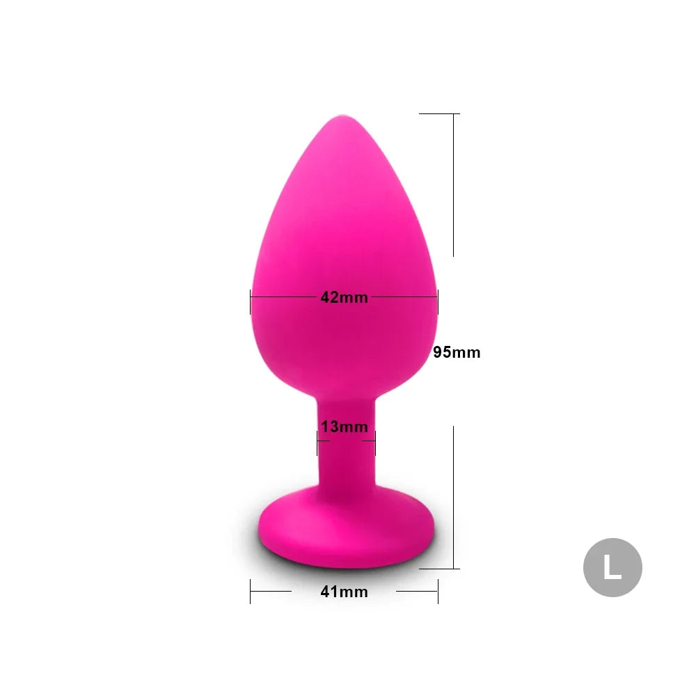 4pcs Silicone Anal Plugs