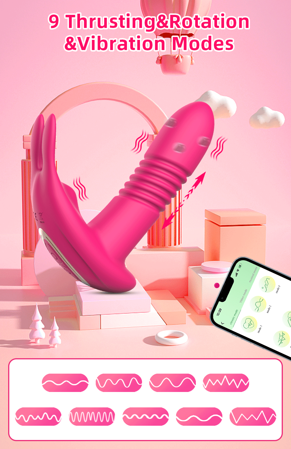 APP Bluetooth Vibrator
