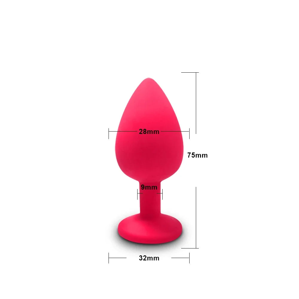 4pcs Silicone Anal Plugs