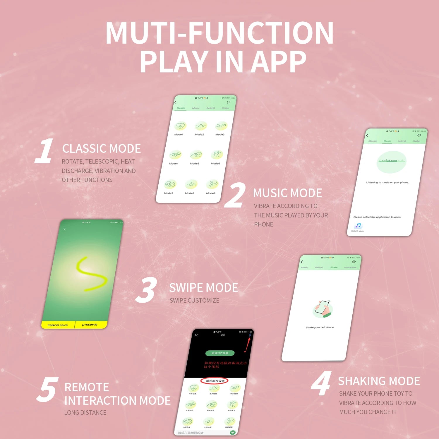 APP-Control Clitoral Vibrator