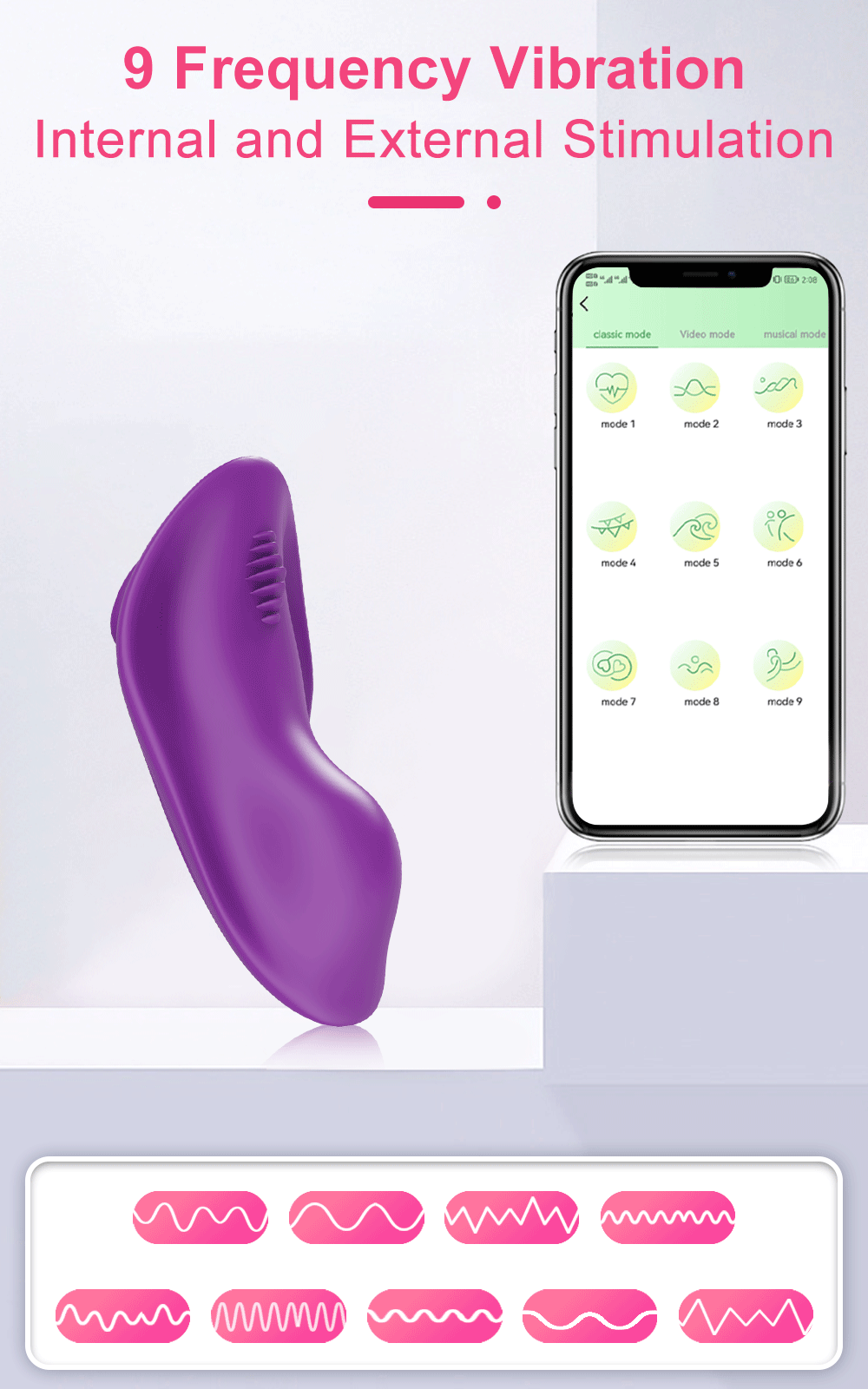 APP-Control Clitoral Vibrator