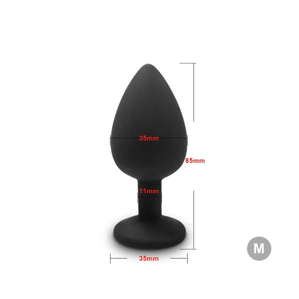 4pcs Silicone Anal Plugs
