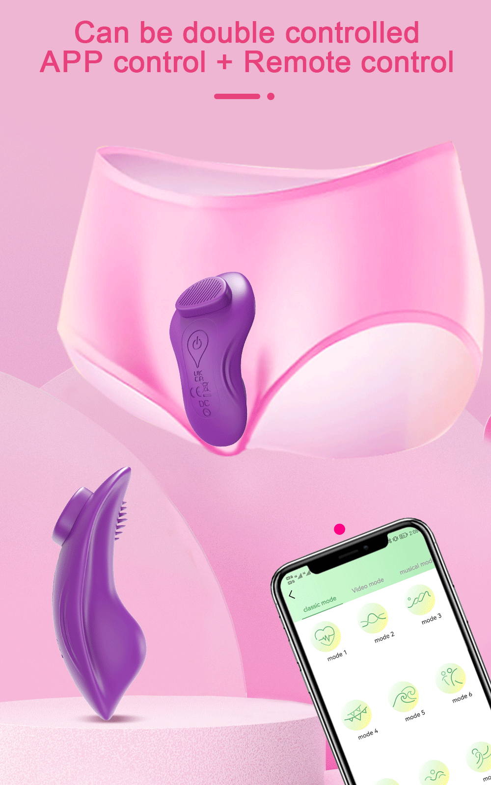 APP-Control Clitoral Vibrator