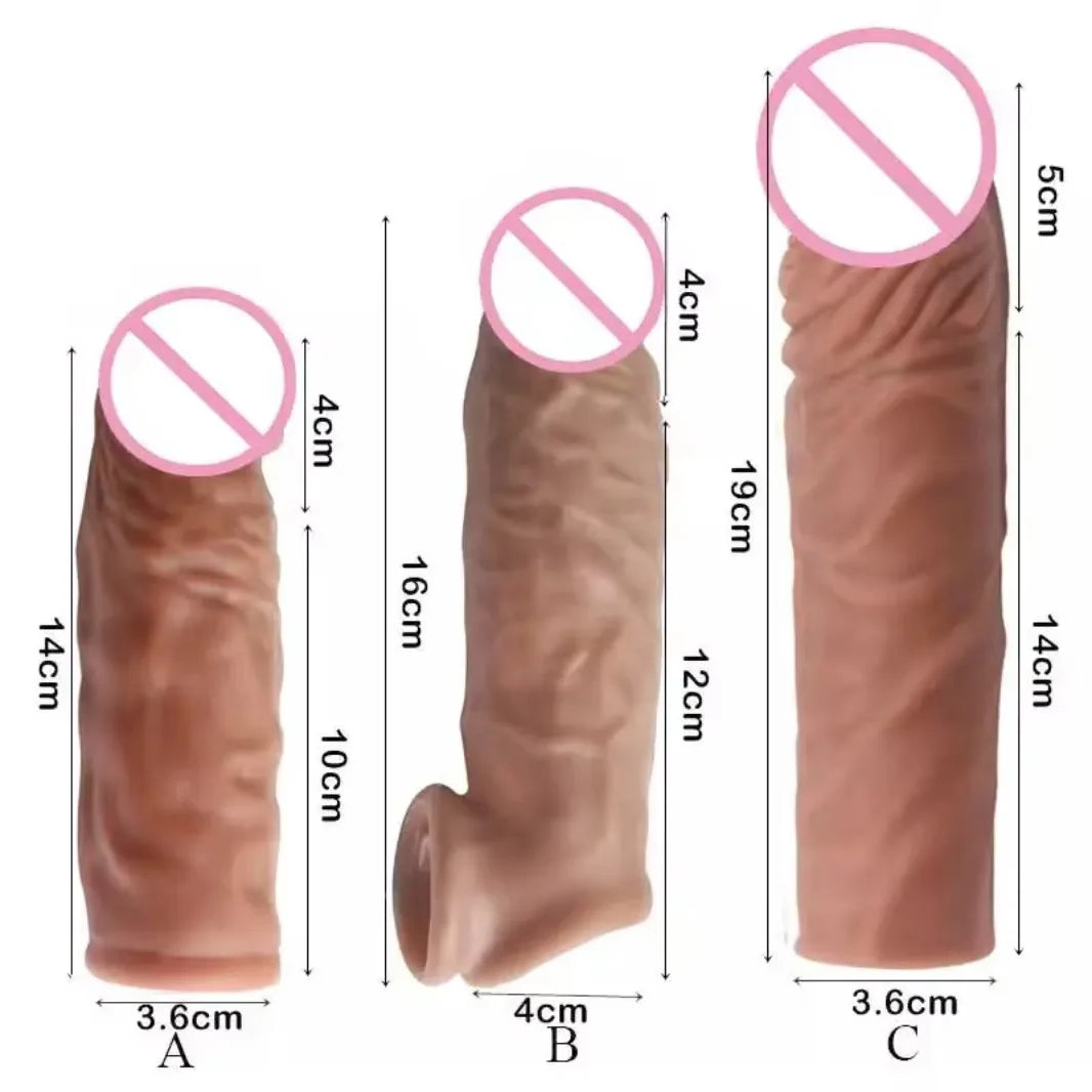 Realistic Penis Sleeve