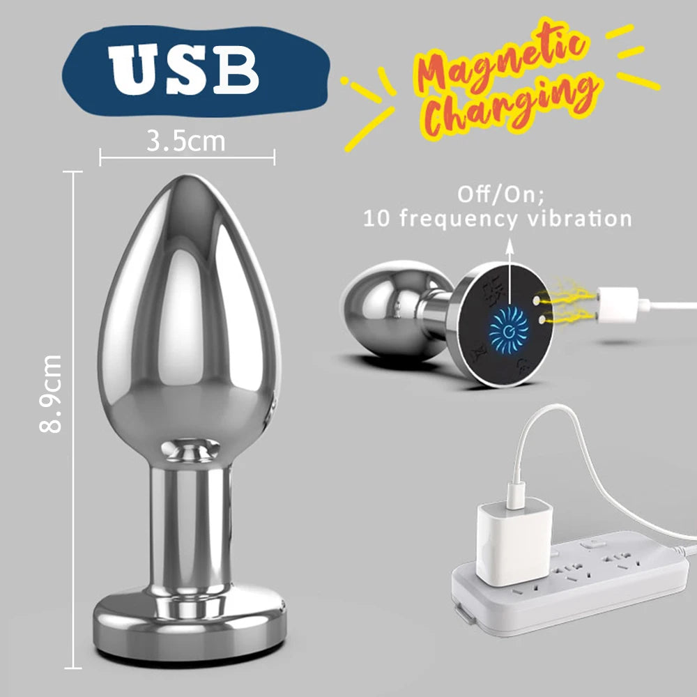 Vibrating Anal Plug