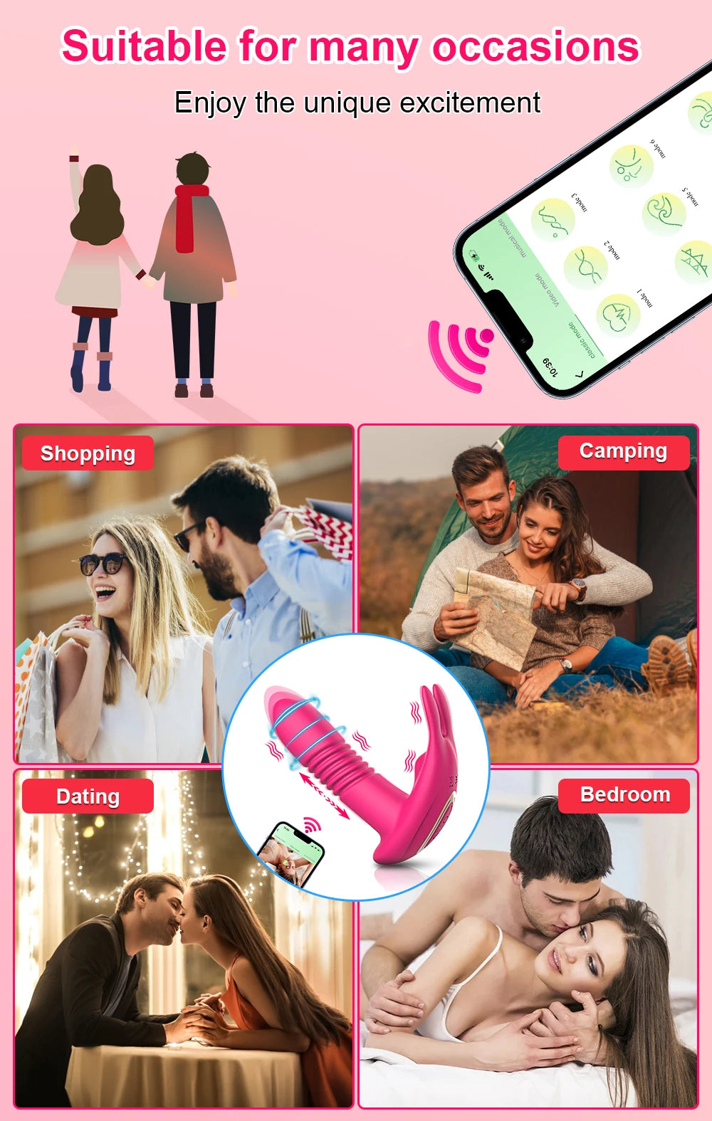 APP Bluetooth Vibrator