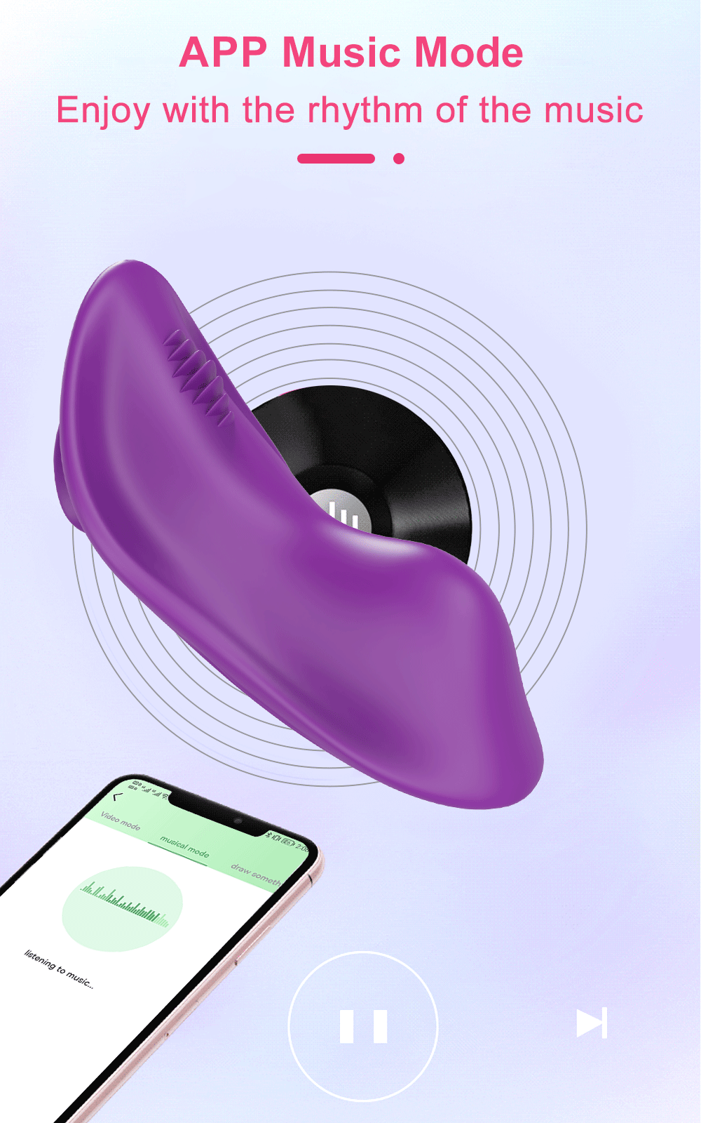 APP-Control Clitoral Vibrator