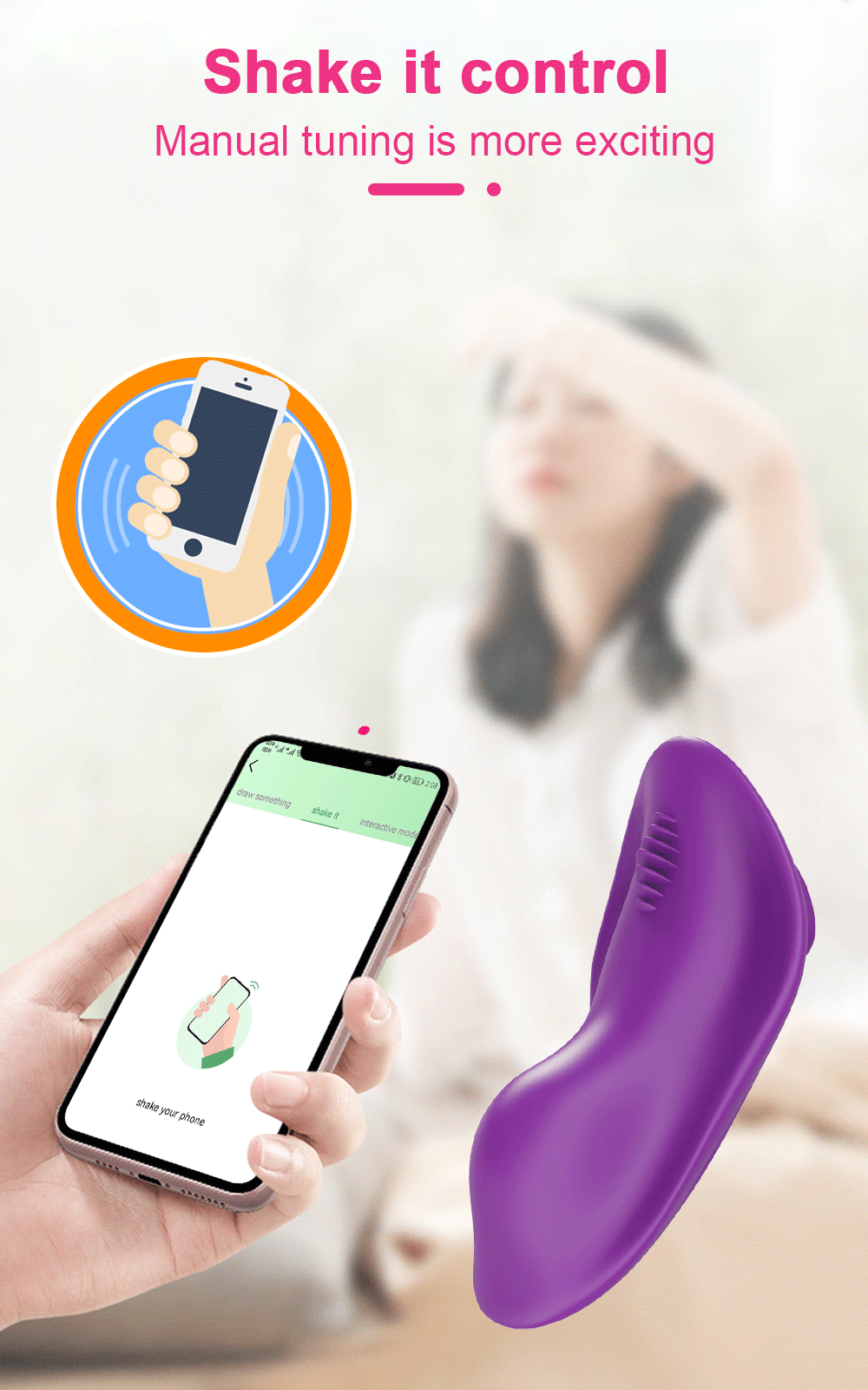 APP-Control Clitoral Vibrator