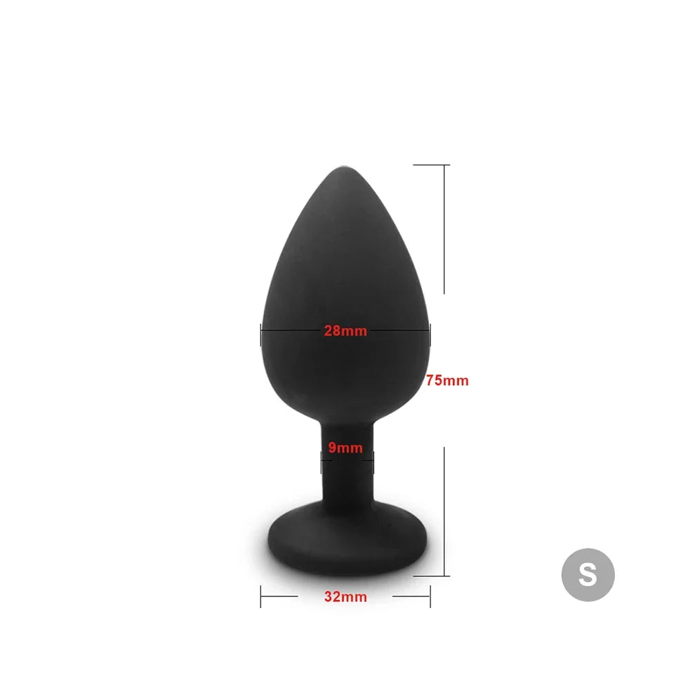 4pcs Silicone Anal Plugs