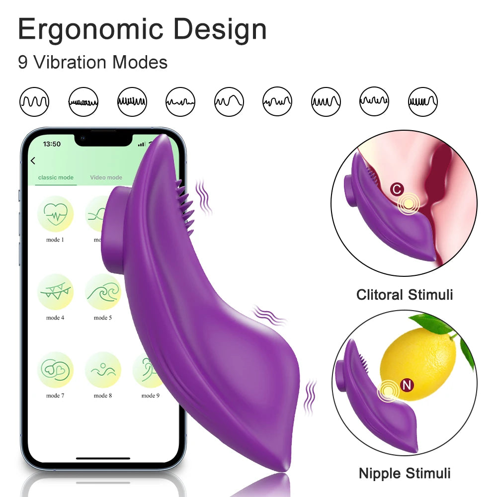 APP-Control Clitoral Vibrator