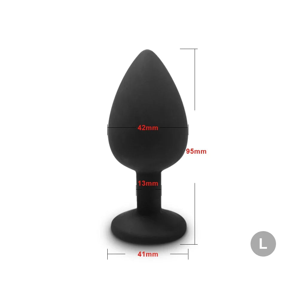 4pcs Silicone Anal Plugs
