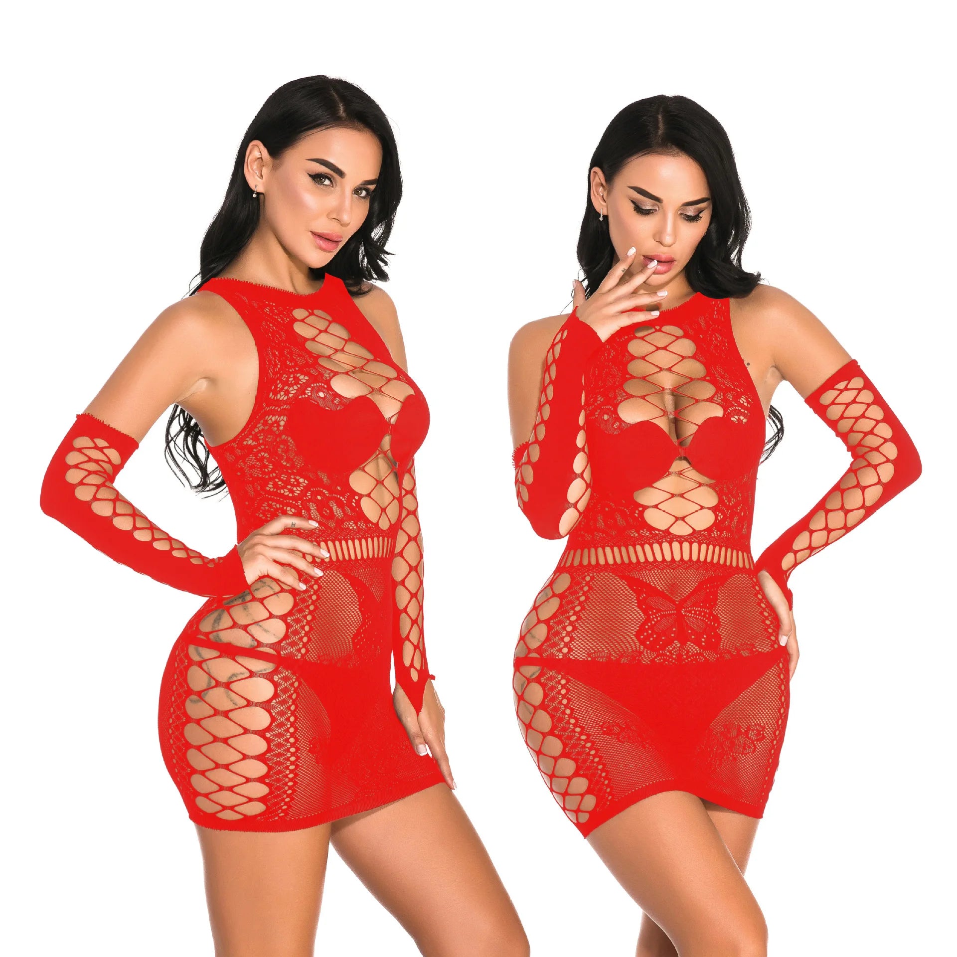 Plus-Size Lingerie Bodysuit