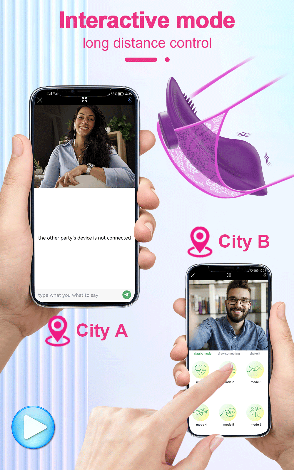 APP-Control Clitoral Vibrator