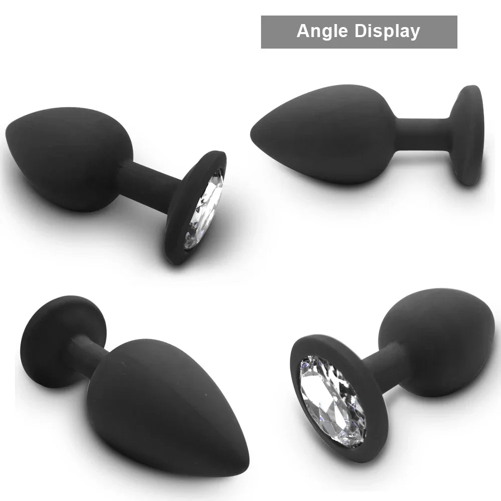 4pcs Silicone Anal Plugs