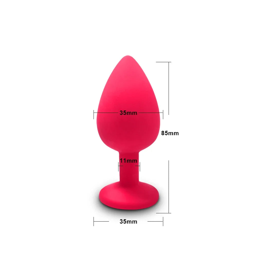 4pcs Silicone Anal Plugs