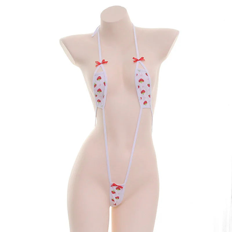 Sheer Micro Bikini Bodysuit