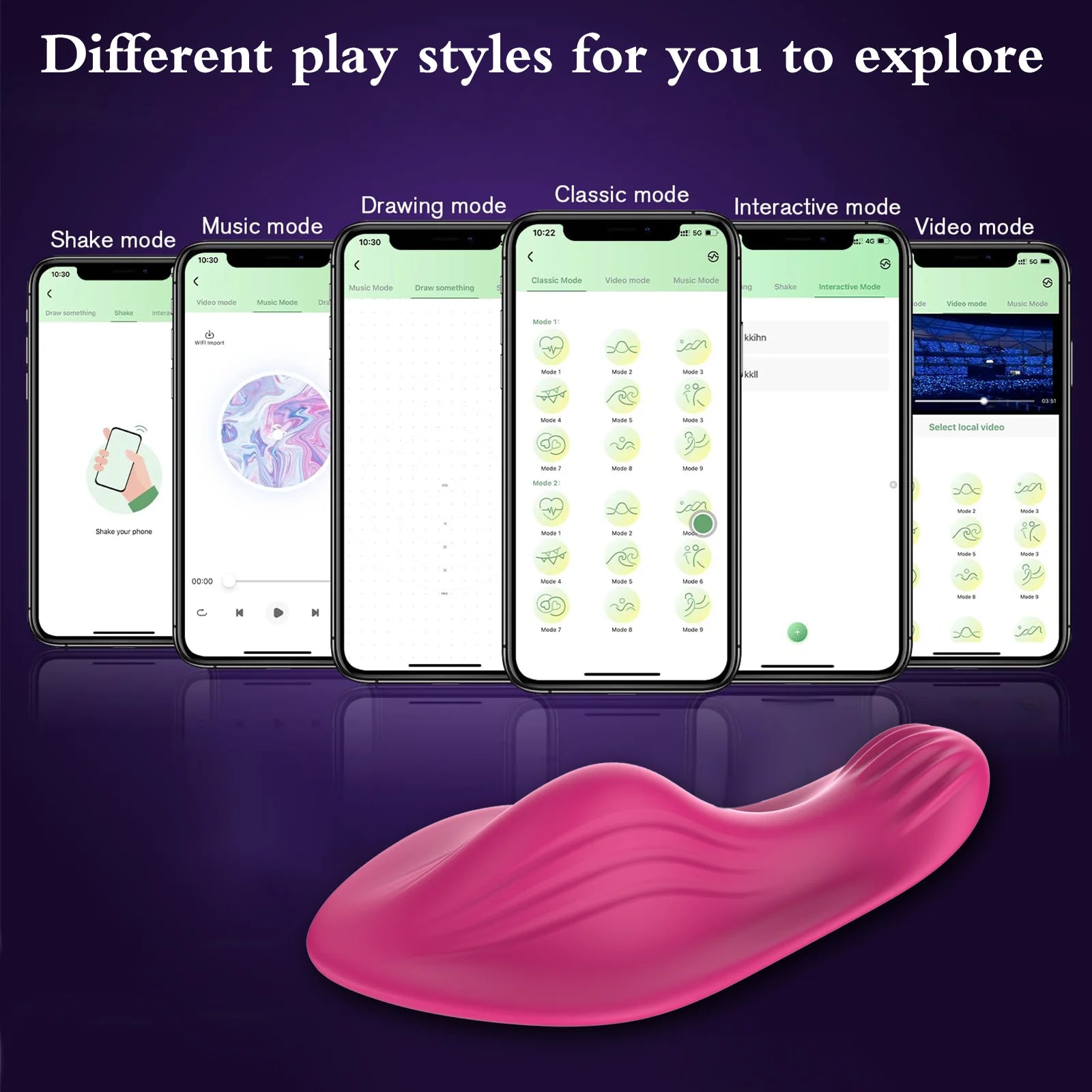 Wearable Bluetooth Vibrator