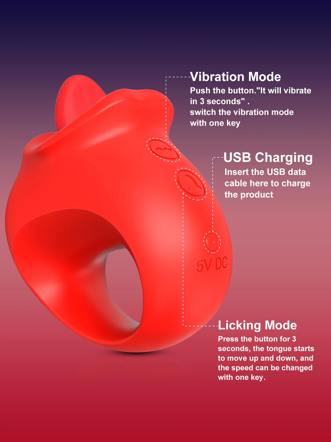 Tongue Vibrator