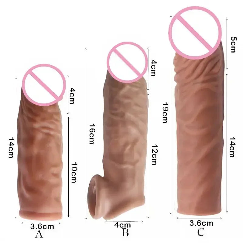 Realistic Penis Sleeve