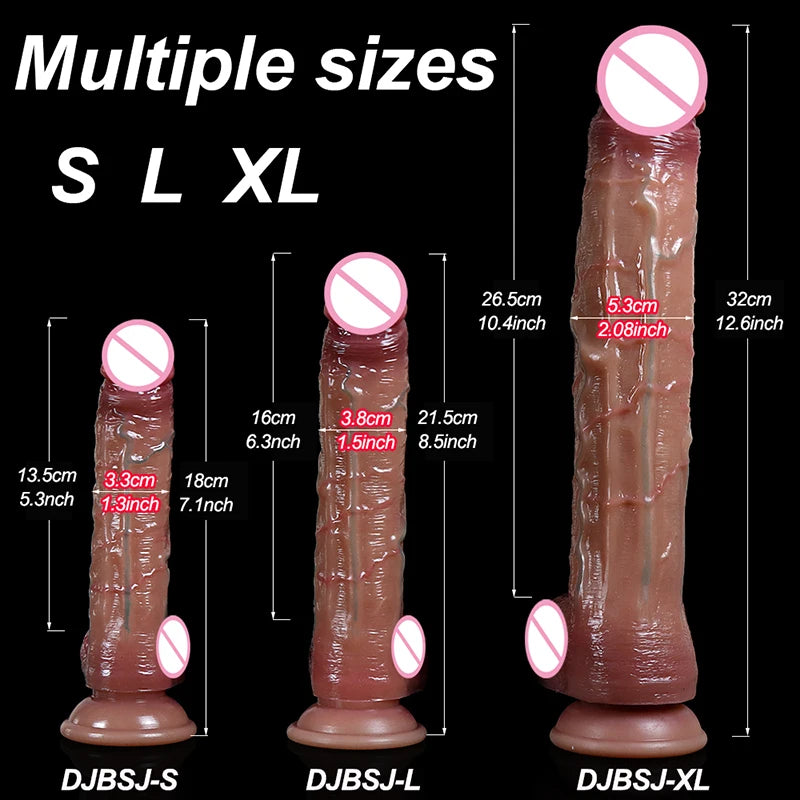 Realistic Dildo with Suction Cup