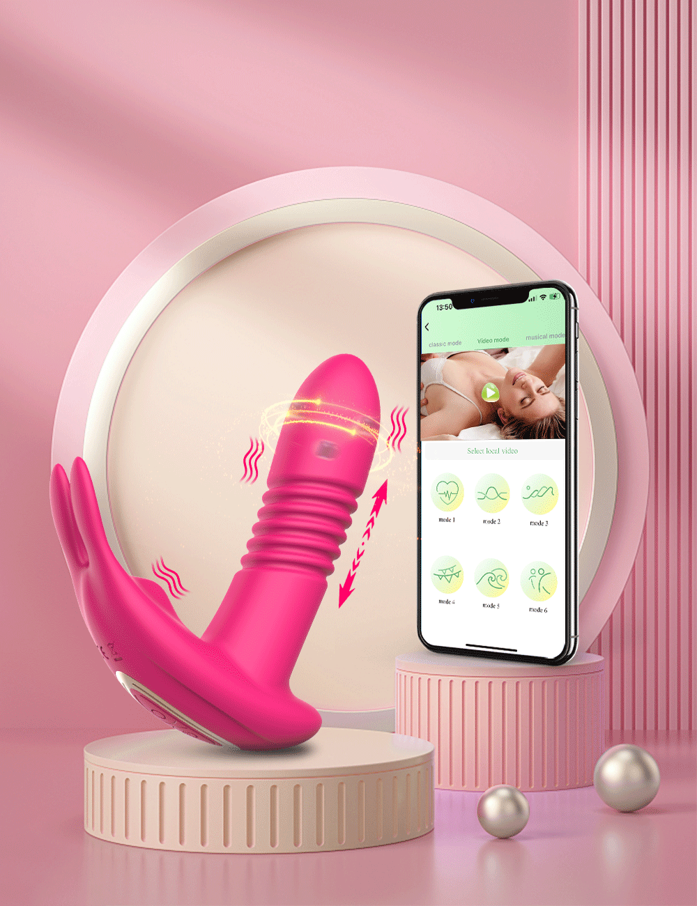 APP Bluetooth Vibrator