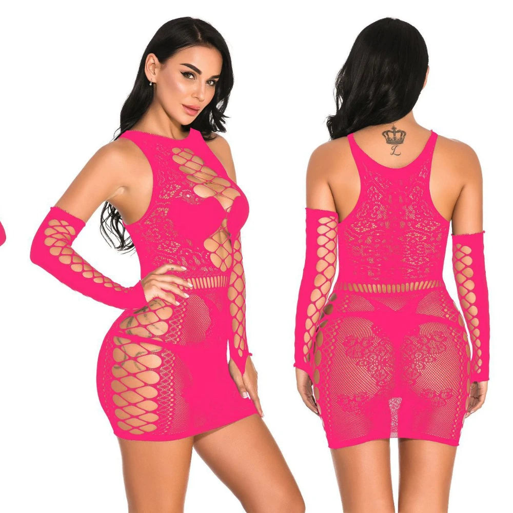 Plus-Size Lingerie Bodysuit