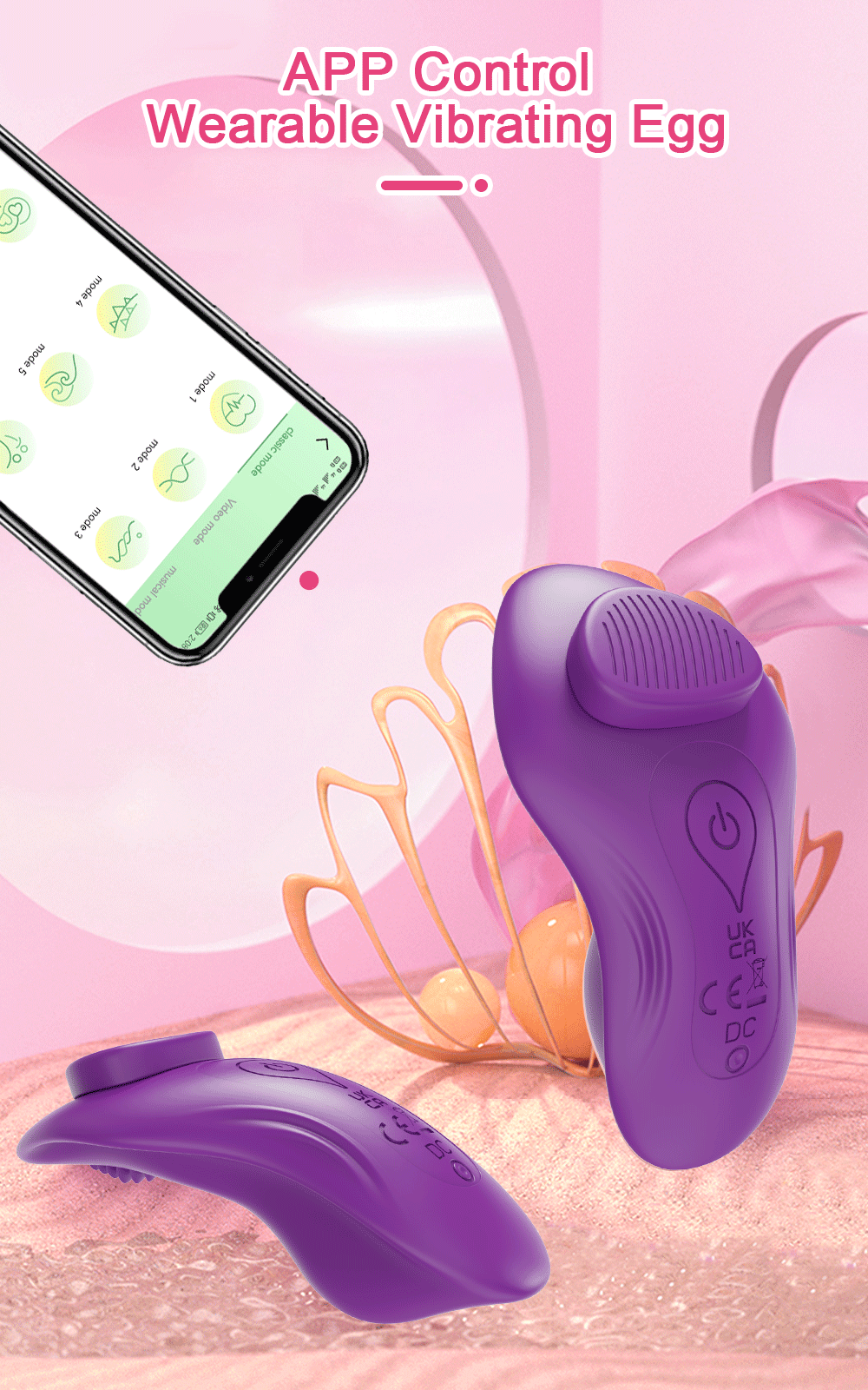 APP-Control Clitoral Vibrator