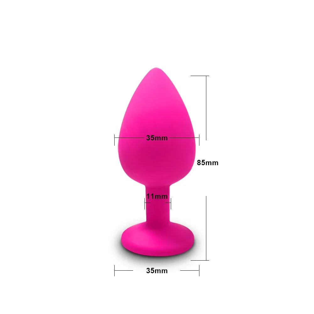 4pcs Silicone Anal Plugs